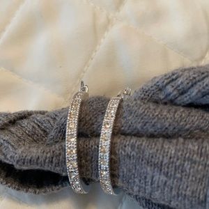 Beautiful hoop earrings